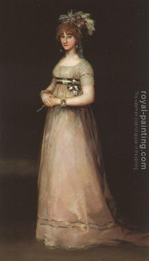 Francisco De Goya : The Countess of Chinchon II